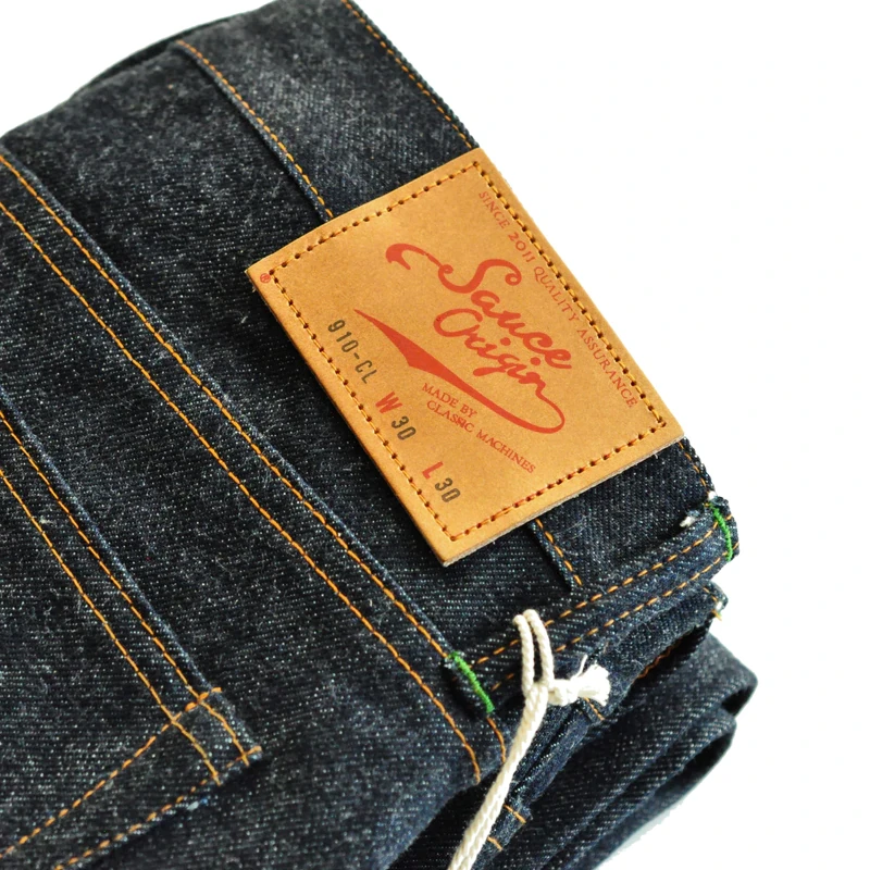 SAUCE ORIGIN 910-CL Selvedge Jeans Raw Jeans Mens